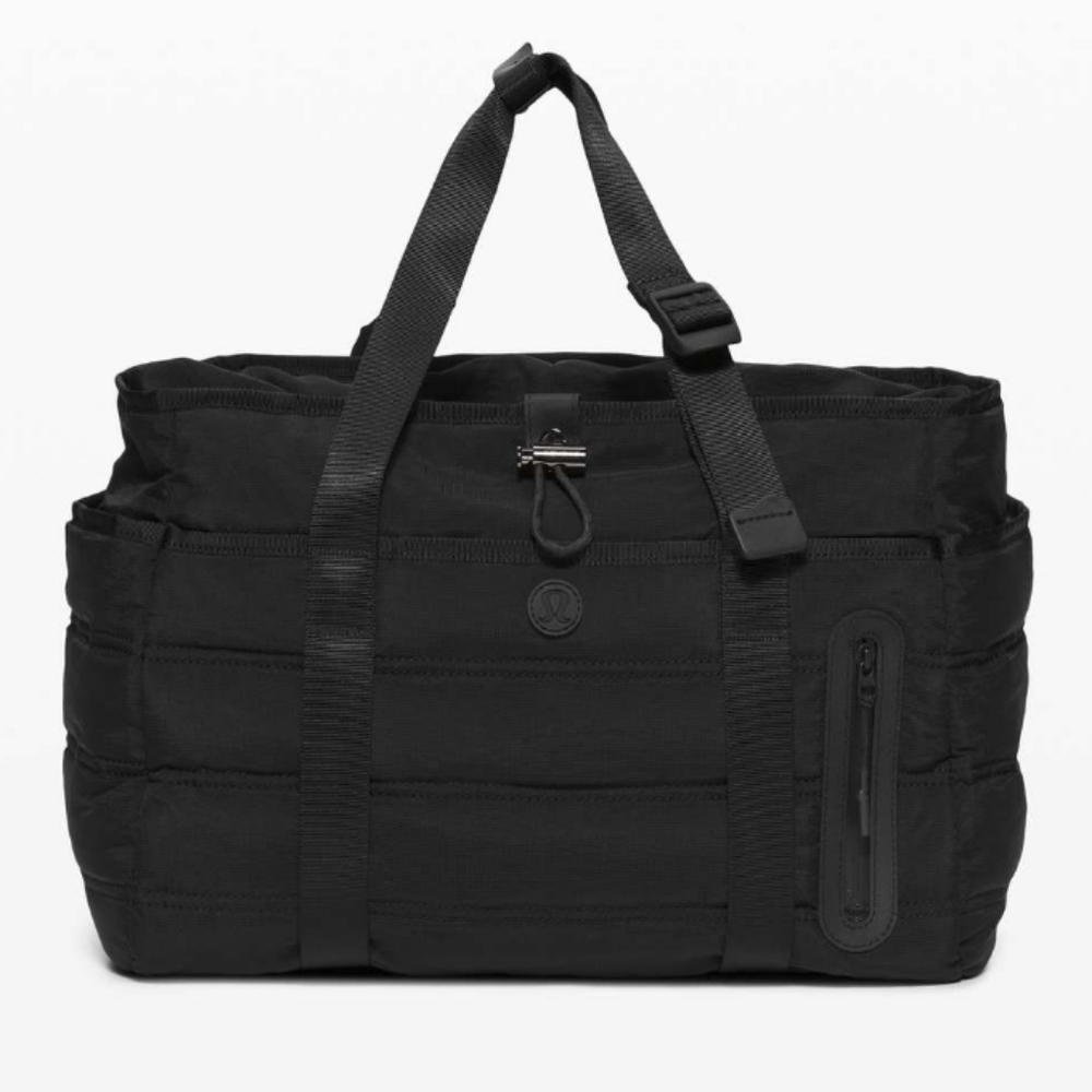 Rare!! NEW!!! ULULEMON Dash All Day Duffel Bag 20L Black NWOT - Picture 5 of 12